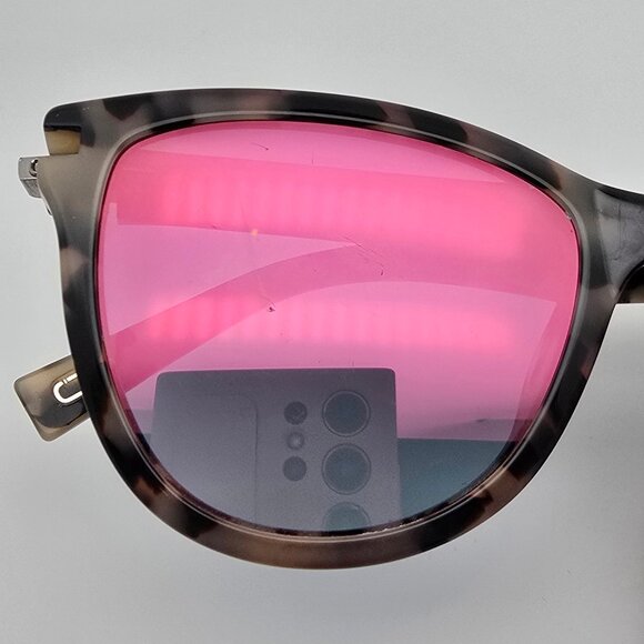 Marc Jacobs Marc 187/S White Havana Frame Pink Mirror Lens Cat Eye Sunglasses - Picture 14 of 16